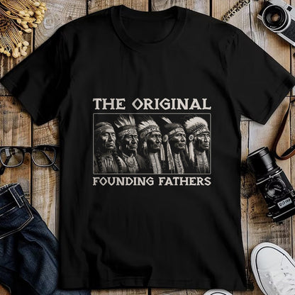 Native American T-Shirts, Vintage Native American Unisex T-Shirt/Hoodie/Sweatshirt HLT00 - The Original Founding Fathers Vintage Native American Indian