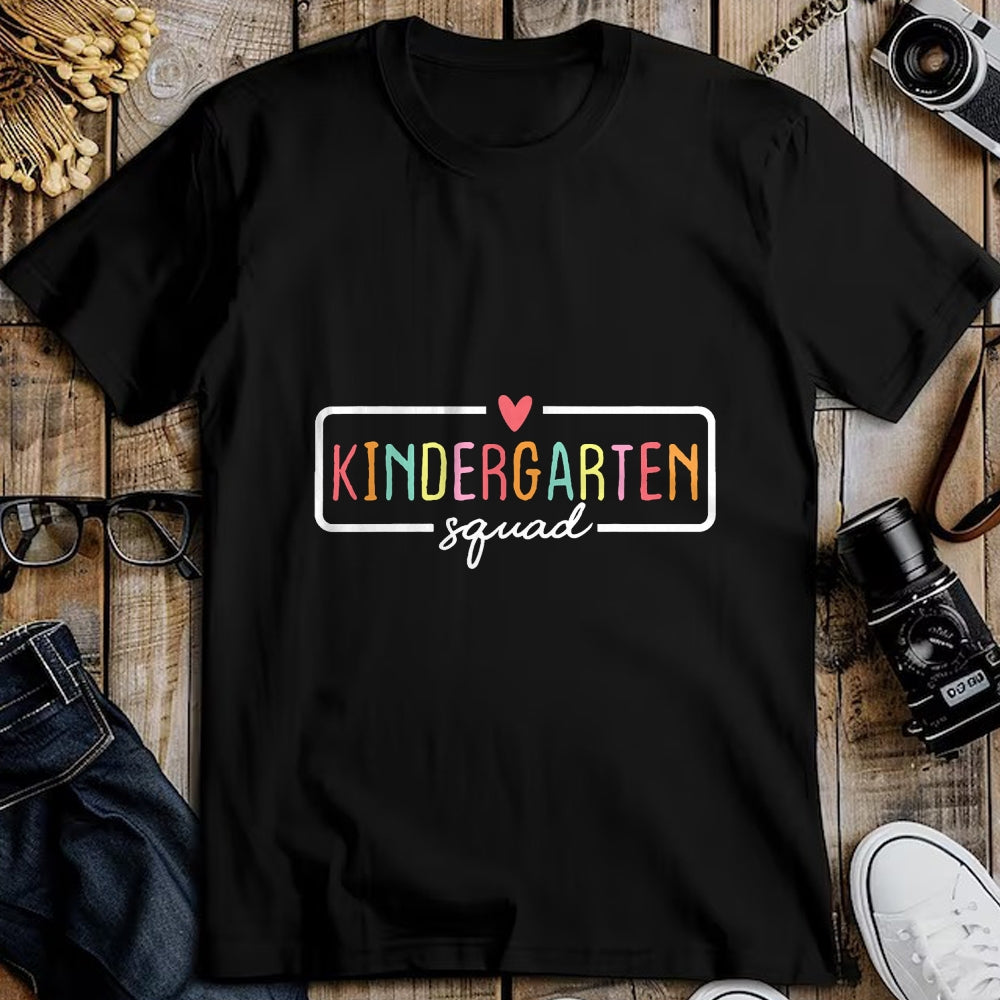 Best Student Shirt, Funny Back To School UnisexT-Shirt/Hoodie/Sweatshirt HLT00 - Kindergarten Team Crew Kinder Squad Back to School Teacher T-Shirt
