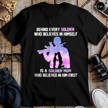 Gift for Mom Shirt, Funny Mom Unisex T-Shirt/Hoodie/Sweatshirt HLT00 - Proud Army Mom of Every Soldier Hero T-Shirt