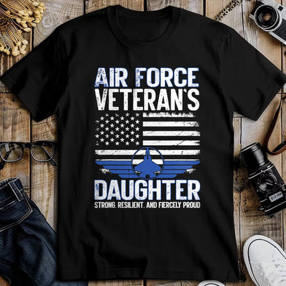 Proud Veteran Shirt, Funny Veteran UnisexT-Shirt/Hoodie/Sweatshirt HLT00 - Proud Daughter of A Air Force Veteran Daughter Veterans Day T-Shirt