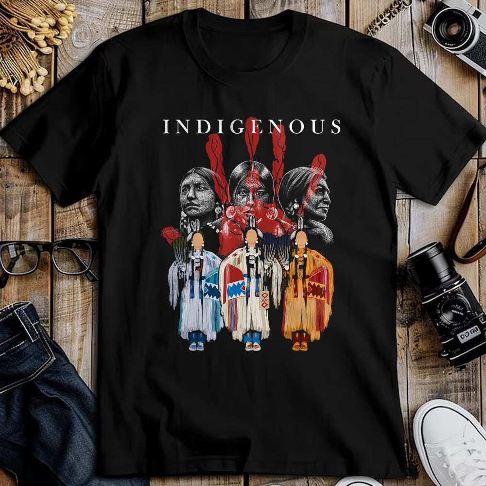 Native American T-Shirts, Vintage Native American Unisex T-Shirt/Hoodie/Sweatshirt HLT00 - Native American Indigenous Red Hand Indian Blood Themed