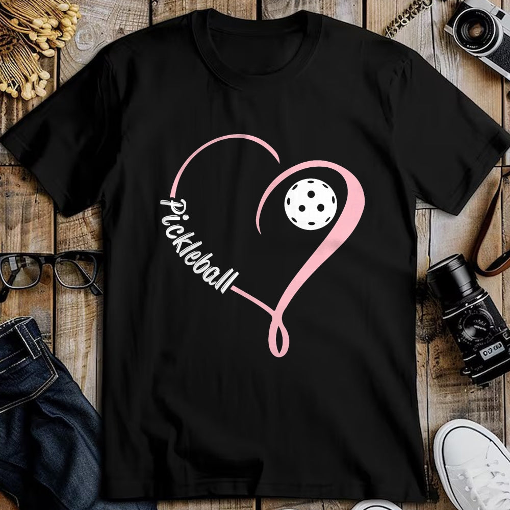Funny Pickleball Shirt, Pickleball Lover Unisex T-Shirt/Hoodie/Sweatshirt HLT00 - Pickleball Shirts Womens Valentine's Day Pickleball Lovers T-Shirt