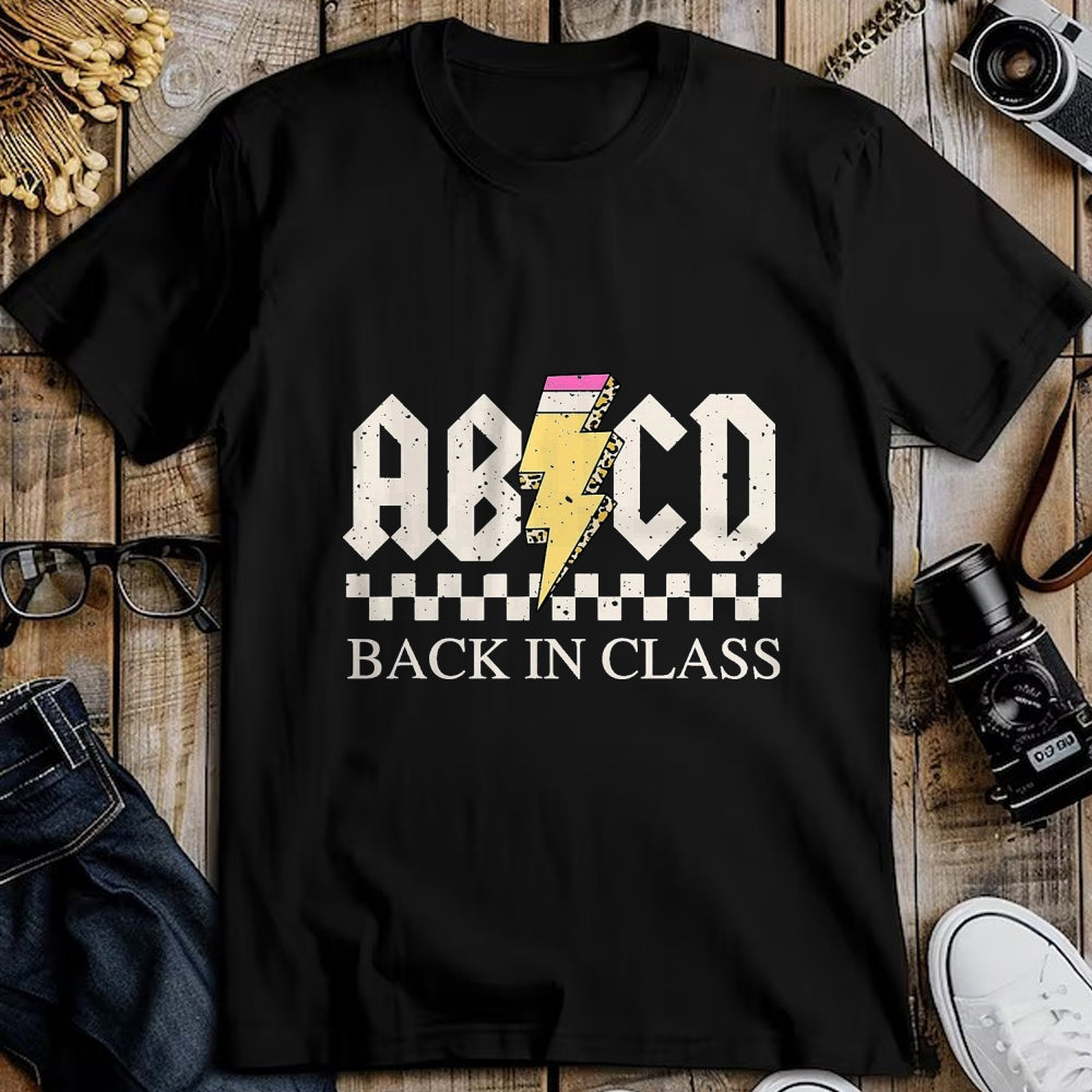 Best Student Shirt, Funny Back To School UnisexT-Shirt/Hoodie/Sweatshirt HLT00 - Boys Girls Teachers Rock Back to School ABCD Back in Class T-Shirt, Men, Black, 3X-Large