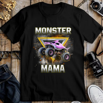 Gift for Mom Shirt, Funny Mom Unisex T-Shirt/Hoodie/Sweatshirt HLT00 - Monster Truck Mama Monster Truck Are My Jam Truck Lovers T-Shirt