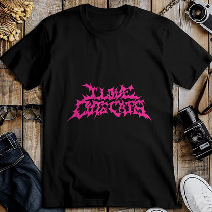 Cat Love Shirt, Funny Cat Lover Gift UnisexT-Shirt/Hoodie/Sweatshirt HLT00 - I Love Cute Cats funny death metal logo style t-shirt T-Shirt