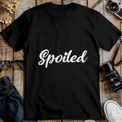 Best Wife Shirt, Wife and Husband Unisex T-Shirt/Hoodie/Sweatshirt HLT00 - Broke And Spoiled Matching Couples Funny T-Shirt (1)