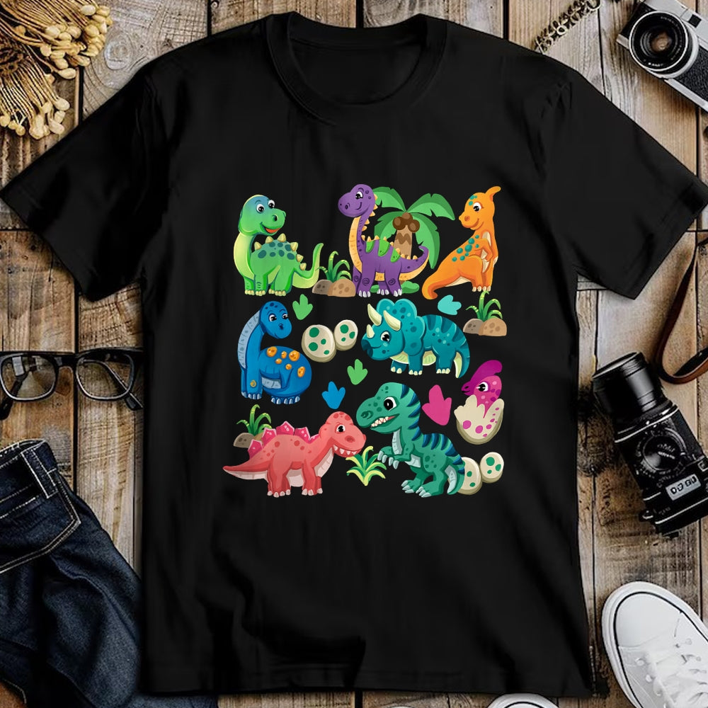 Best Dinosaur Lover Shirt, Funny Dinosaur UnisexT-Shirt/Hoodie/Sweatshirt HLT00 - Types of Dinosaurs Cute Dino Identification Girl Boy T-Shirt