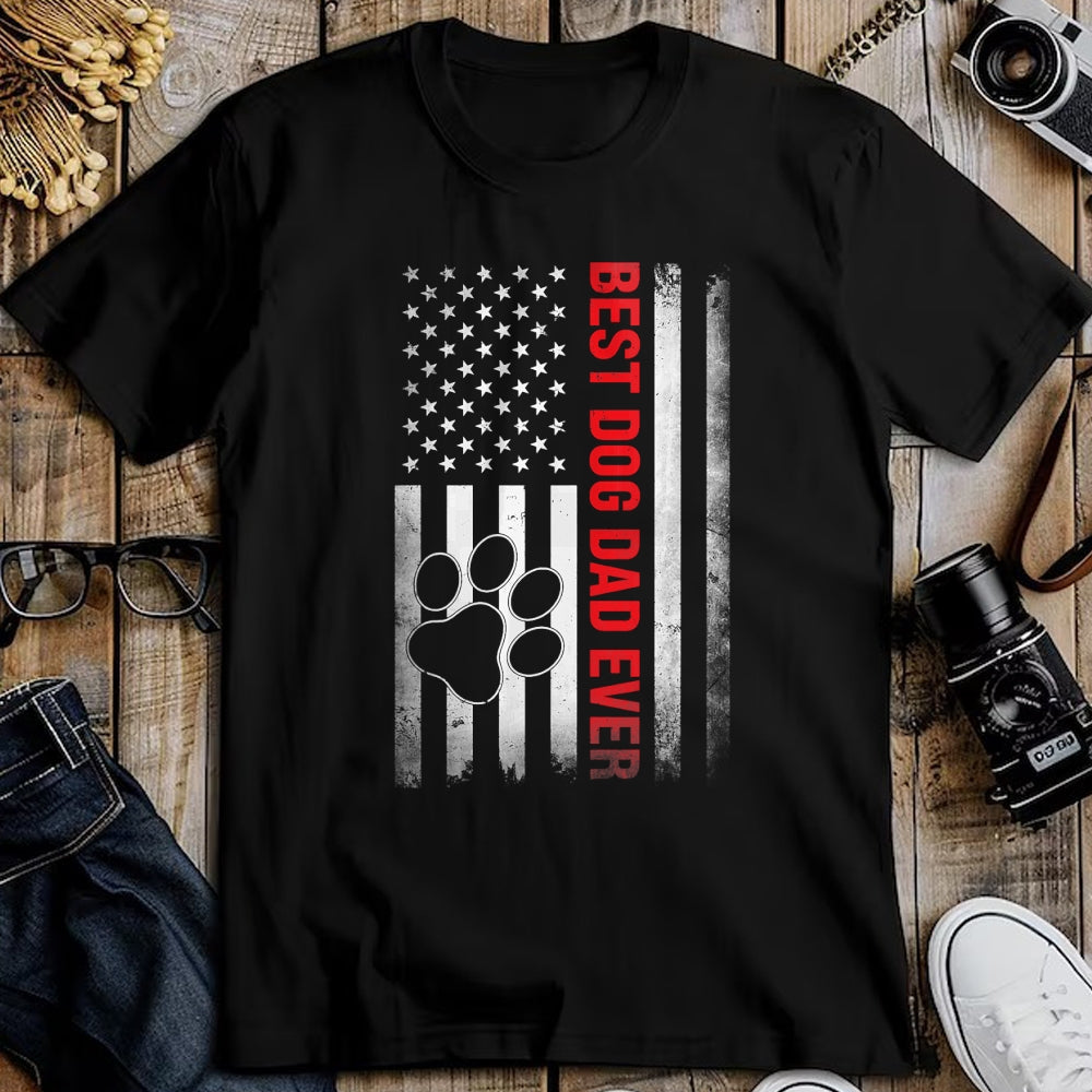 Gift for Dad Shirt, Funny Dad Unisex T-Shirt/Hoodie/Sweatshirt HLT00 – Funny Dad Fathers Day Dog Dad T-Shirt