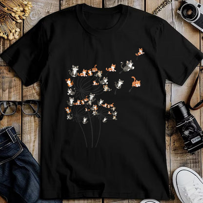 Cat Love Shirt, Funny Cat Lover Gift UnisexT-Shirt/Hoodie/Sweatshirt HLT00 - Cat Shirt Cat Shirts for Women Girls Cute Dandelion T-Shirt