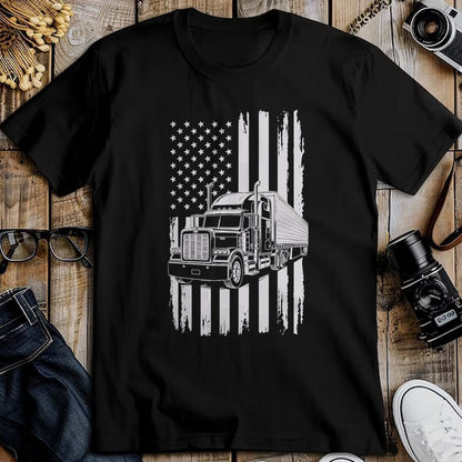 Best Truck Driver Life Shirt, Funny Trucker UnisexT-Shirt/Hoodie/Sweatshirt HLT00 - Truck Driver Art for Men Women Truck Driver Trucking Trucker T-Shirt (3)