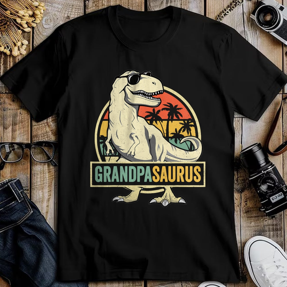 Best Dinosaur Lover Shirt, Funny Dinosaur UnisexT-Shirt/Hoodie/Sweatshirt HLT00 - Grandpasaurus T Rex Dinosaur Grandpa Saurus Family Matching T-Shirt