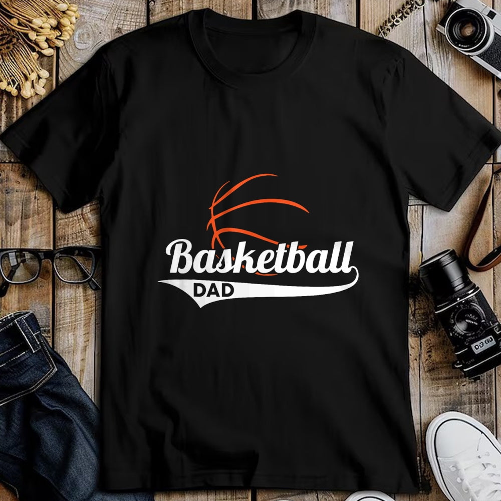 Gift for Dad Shirt, Funny Dad Unisex T-Shirt/Hoodie/Sweatshirt HLT00 – Proud Basketball Dad T-Shirt