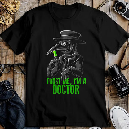 Best Doctor Shirt, Funny Doctor UnisexT-Shirt/Hoodie/Sweatshirt HLT00 - Trust Me I'm A Doctor, Goth Medieval Plague Doctor T-Shirt Small