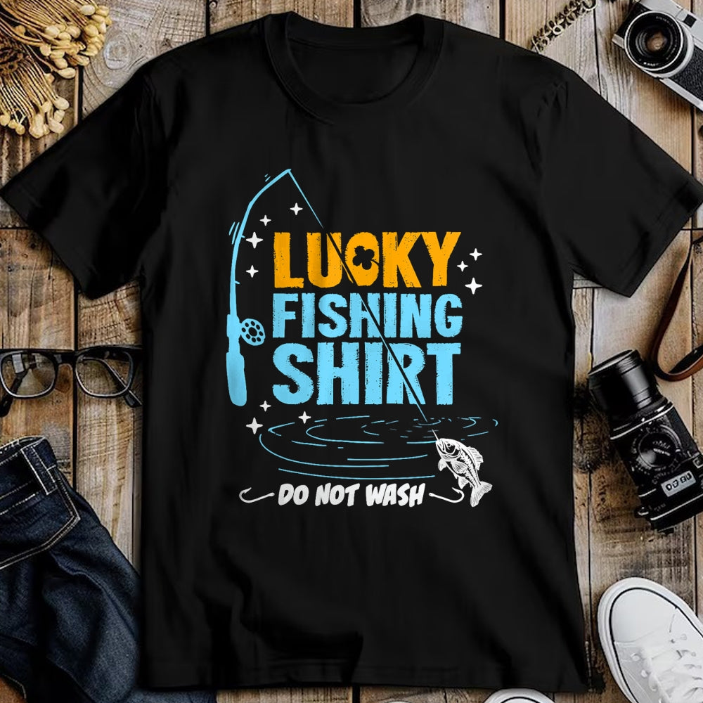 Gift for Dad Shirt, Funny Dad Unisex T-Shirt/Hoodie/Sweatshirt HLT00 – Funny Lucky Fishing Gifts For Men Boys Women Dad T-Shirt