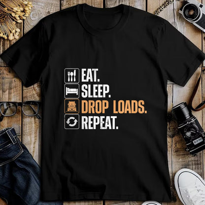 Best Truck Driver Life Shirt, Funny Trucker UnisexT-Shirt/Hoodie/Sweatshirt HLT00 - Funny Truck Driver Art for Men Dad Trucking Mechanic Trucker T-Shirt Small