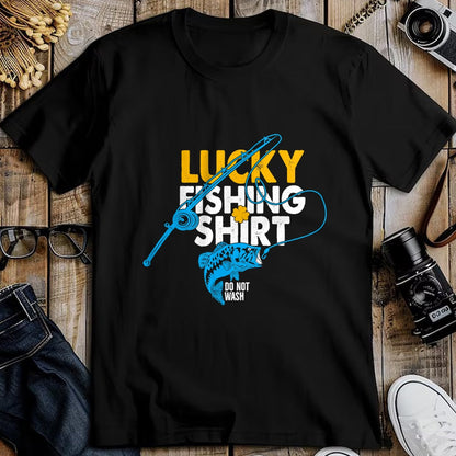 Gift for Dad Shirt, Funny Dad Unisex T-Shirt/Hoodie/Sweatshirt HLT00 – Lucky Fishing Shirt Do Not Wash For A Fisherman T-Shirt