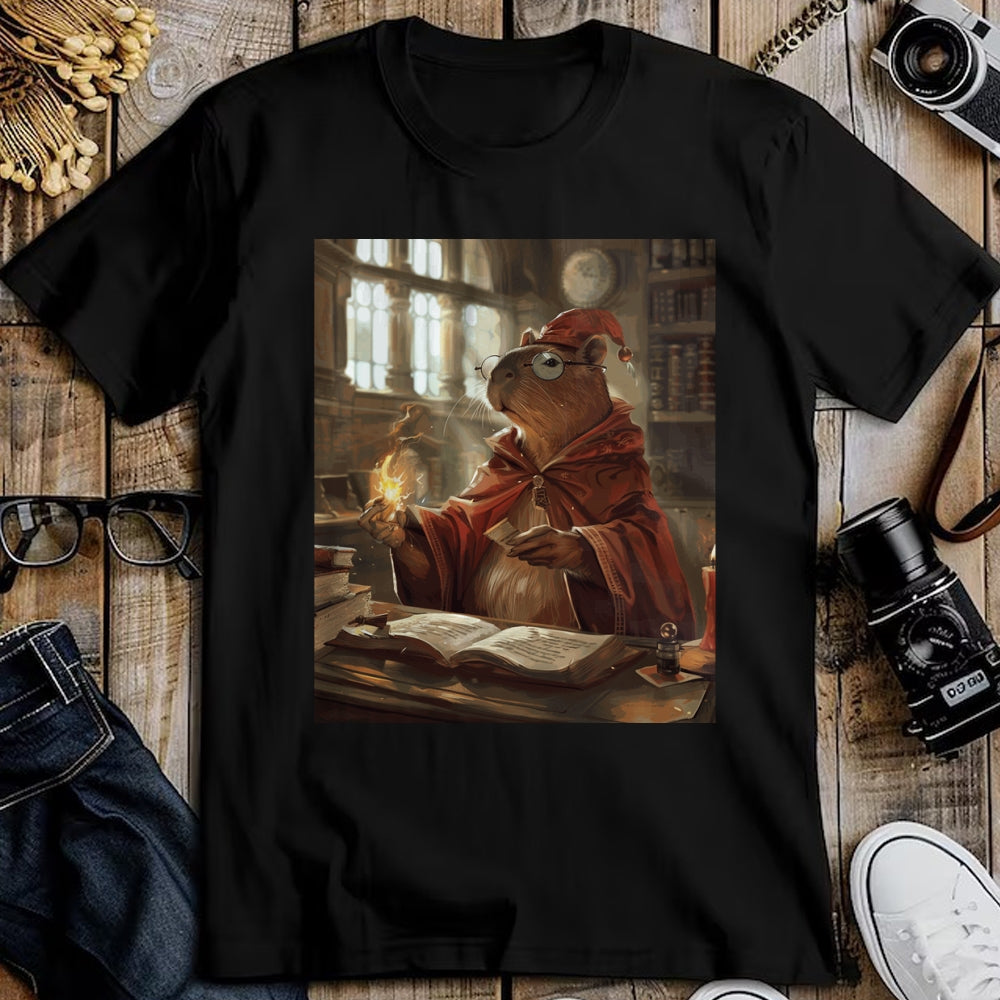 Cute Capybara Shirt, Funny Capybara Unisex T-Shirt/Hoodie/Sweatshirt HLT00 - Funny Graphic Capybara Long Sleeve T-Shirt (6)