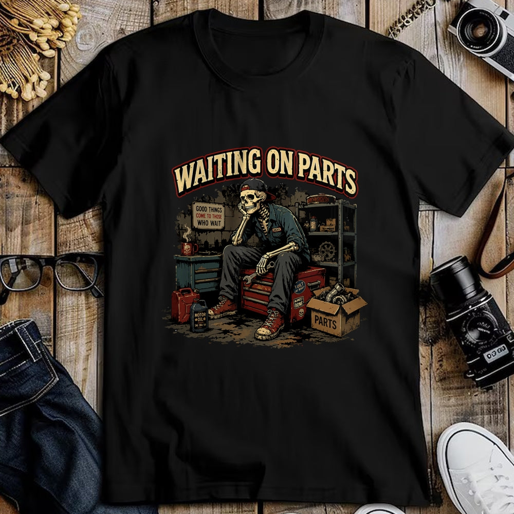 Best Mechanic Life Shirt, Funny Mechanic UnisexT-Shirt/Hoodie/Sweatshirt HLT00 - Waiting On Parts Tee Car Technician Men Auto Repair Mechanic T-Shirt