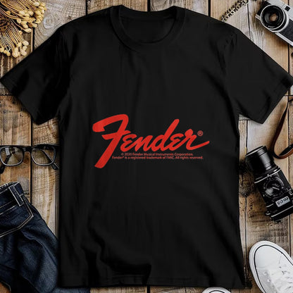 Guitar Lover Shirt, Funny Guitar UnisexT-Shirt/Hoodie/Sweatshirt HLT00 - Fender Vintage Guitar Pocket Logo Design T-Shirt