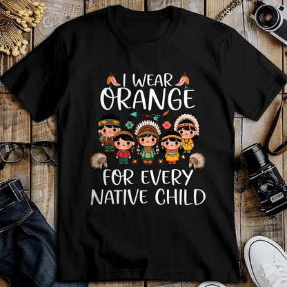 Native American T-Shirts, Vintage Native American Unisex T-Shirt/Hoodie/Sweatshirt HLT00 - Wear orange for every American native Indian children (1)
