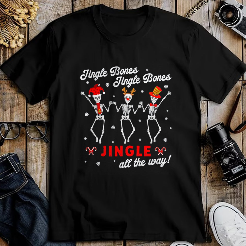 Funny Nurse Shirt, Nurse Unisex T-Shirt/Hoodie/Sweatshirt HLT00 - Ortho Nurse Christmas Skeleton Orthopedic Crew Trauma Nurse T-Shirt