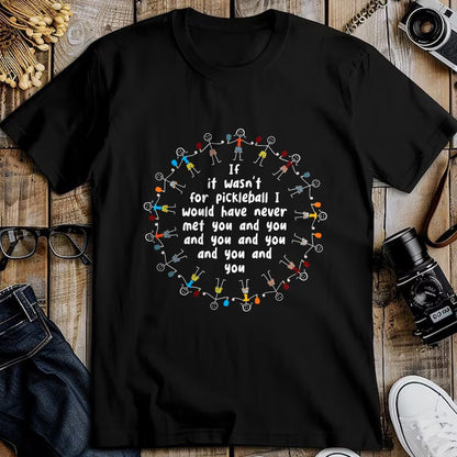 Funny Pickleball Shirt, Pickleball Lover Unisex T-Shirt/Hoodie/Sweatshirt HLT00 - Whyitsme Design Unisex-Adults Black Pickleball Funny T-Shirt