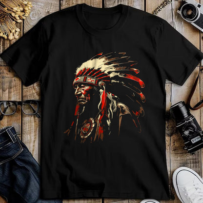 Native American T-Shirts, Vintage Native American Unisex T-Shirt/Hoodie/Sweatshirt HLT00 - Retro Native American Indian Headdress Vintage Men Graphic