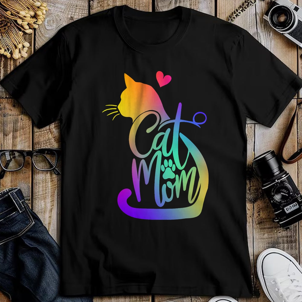 Cat Love Shirt, Funny Cat Lover Gift UnisexT-Shirt/Hoodie/Sweatshirt HLT00 - Cat Mom Cat Lover Cute Mother_s Day Mama I Love My Cat T-Shirt