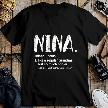 Best Grandma Shirt, Proud Grandma Unisex T-Shirt/Hoodie/Sweatshirt HLT00 - Nina Shirts for Women Mothers Day idea Cute Grandma Nina T-Shirt