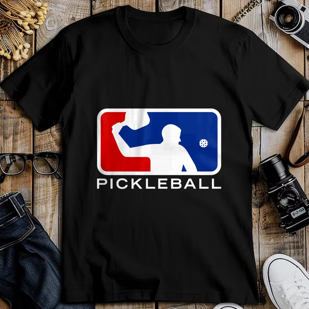 Funny Pickleball Shirt, Pickleball Lover Unisex T-Shirt/Hoodie/Sweatshirt HLT00 - Pickleball Long Sleeve T-Shirt Major Leagues