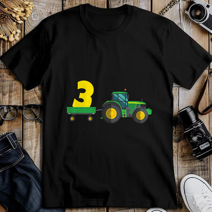 Best Farmer Life Shirt, Funny Farmer UnisexT-Shirt/Hoodie/Sweatshirt HLT00 - Kids Farm 3 years old 3rd birthday tractor T-Shirt