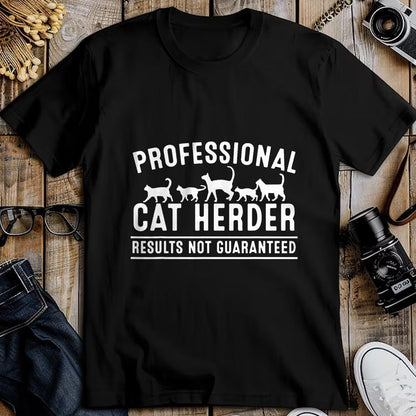Cat Love Shirt, Funny Cat Lover Gift UnisexT-Shirt/Hoodie/Sweatshirt HLT00 - Funny Cat Herder Gift for Crazy Animal Kitten Lovers Men Women T-Shirt