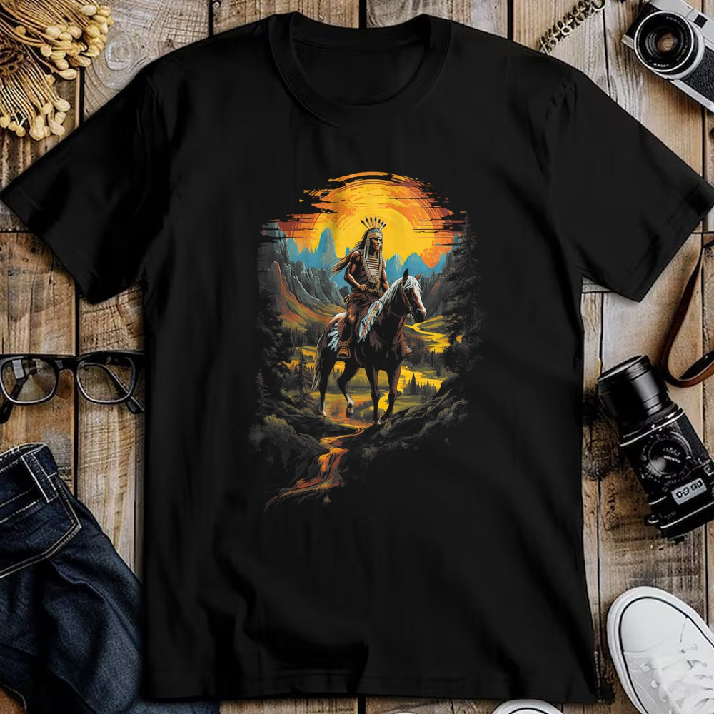 Native American T-Shirts, Vintage Native American Unisex T-Shirt/Hoodie/Sweatshirt HLT00 - Native American Heritage Chief