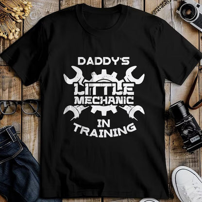 Best Mechanic Life Shirt, Funny Mechanic UnisexT-Shirt/Hoodie/Sweatshirt HLT00 - Kids Daddys Little Mechanic in Training Boys Girls Kids Toddler T-Shirt