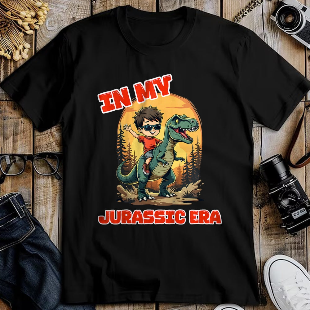 Best Dinosaur Lover Shirt, Funny Dinosaur UnisexT-Shirt/Hoodie/Sweatshirt HLT00 - Kids In My Jurassic Era Boys Dinosaur Kids Birthday T-Rex T-Shirt