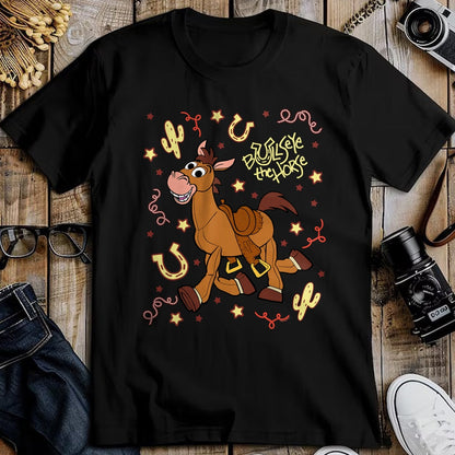 Best Horse Lover Shirt , Funny Horse UnisexT-Shirt/Hoodie/Sweatshirt HLT00 - Disney and Pixar_s Toy Story Bullseye Horse Western Collage T-Shirt