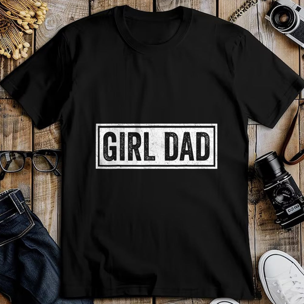 Gift for Dad Shirt, Funny Dad Unisex T-Shirt/Hoodie/Sweatshirt HLT00 – Proud Dad Of Girls Awesome Shirt For Mens Dad Fathers Day T-Shirt