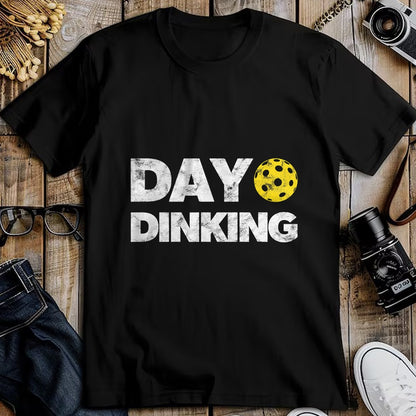 Funny Pickleball Shirt, Pickleball Lover Unisex T-Shirt/Hoodie/Sweatshirt HLT00 - Day Dinking Pickleball Funny Dink Women Men Pickle Ball T-Shirt