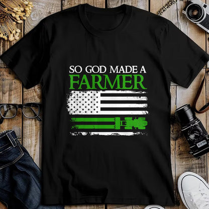 Best Farmer Life Shirt, Funny Farmer UnisexT-Shirt/Hoodie/Sweatshirt HLT00 - So God Made A Farmer, Farming Farmer T-Shirt