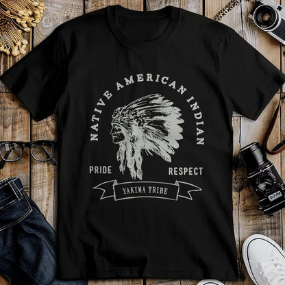 Native American T-Shirts, Vintage Native American Unisex T-Shirt/Hoodie/Sweatshirt HLT00 - Yakima Tribe Native American Indian Pride Respect