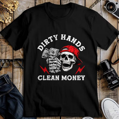 Best Mechanic Life Shirt, Funny Mechanic UnisexT-Shirt/Hoodie/Sweatshirt HLT00 - Mechanic Dirty Hands Clean Car Money Automotive Men Women T-Shirt (1)