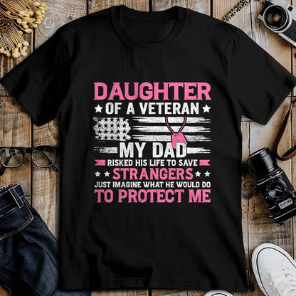Proud Veteran Shirt, Funny Veteran UnisexT-Shirt/Hoodie/Sweatshirt HLT00 - Daughter of A Veteran Fathers Day Veteran Dad Daughter T-Shirt