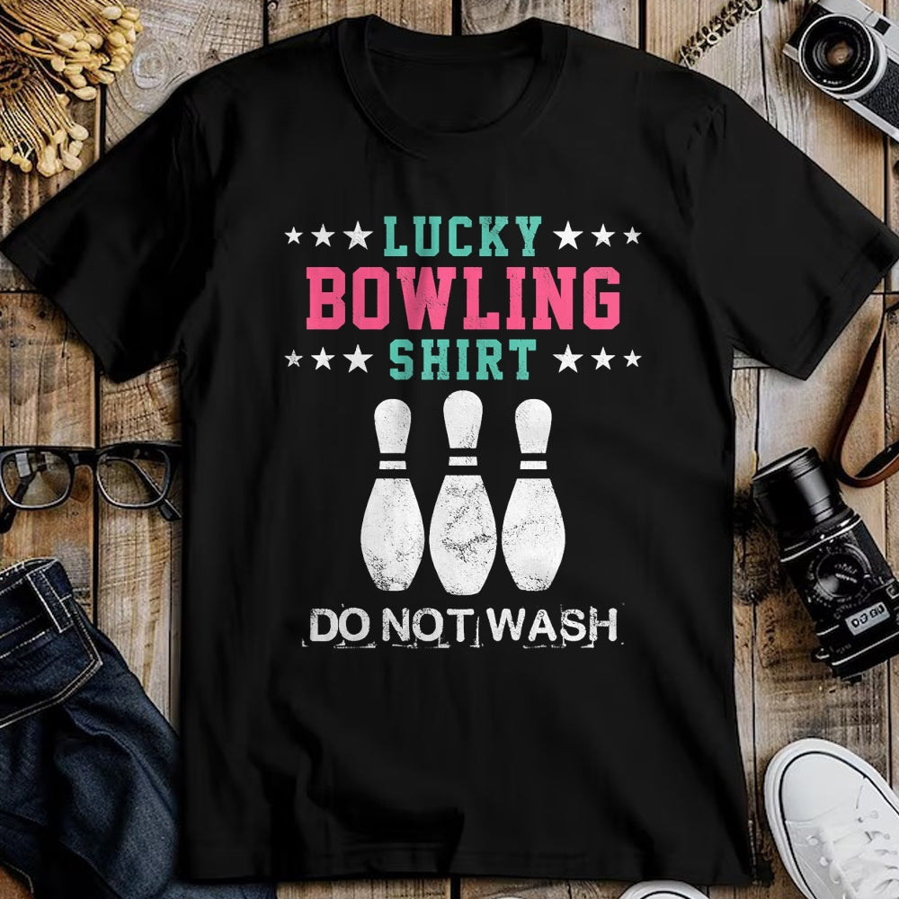Gift for Mom Shirt, Funny Mom Unisex T-Shirt/Hoodie/Sweatshirt HLT00 - Lucky Bowling Gift T-Shirt For Women Wife Mom Or Girls