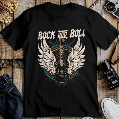 Guitar Lover Shirt, Funny Guitar UnisexT-Shirt/Hoodie/Sweatshirt HLT00 - Rock and Roll Guitar Vintage Rock Music T-Shirt, Men, Black, Large