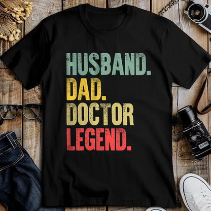 Best Doctor Shirt, Funny Doctor UnisexT-Shirt/Hoodie/Sweatshirt HLT00 - Funny Vintage Shirt Husband Dad Doctor Legend Retro T-Shirt
