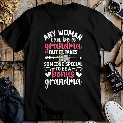 Best Grandma Shirt, Proud Grandma Unisex T-Shirt/Hoodie/Sweatshirt HLT00 - To Be A Bonus Grandma Bonus Grandmother Step Grandma T-Shirt