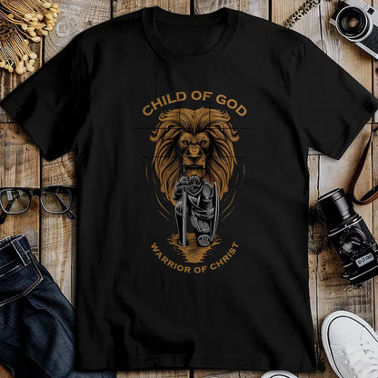 Christian Tee, Christian Faith Unisex T-Shirt/Hoodie/Sweatshirt HLT00 -  Child of God Warrior of Christ Jesus Christian Faith Graphic T-Shirt (1)