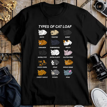 Cat Love Shirt, Funny Cat Lover Gift UnisexT-Shirt/Hoodie/Sweatshirt HLT00 - Cat Loaf Kitten Lover Funny Bread Baker Pastry Chef T-Shirt