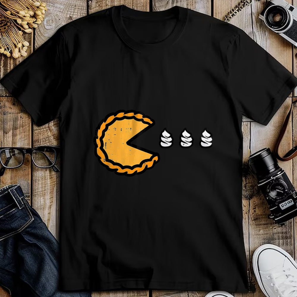 Best Thanksgiving Family Shirt , Funny Thanksgiving UnisexT-Shirt/Hoodie/Sweatshirt HLT00 - Thanksgiving Pumpkin Pie Eating Cream Fall Kids Men Women T-Shirt, Men, Brown, XX-Large
