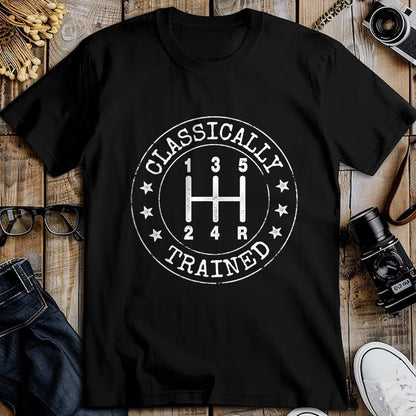 Best Mechanic Life Shirt, Funny Mechanic UnisexT-Shirt/Hoodie/Sweatshirt HLT00 - Classically Trained Manual Transmission Stick Shift Car Guy T-Shirt